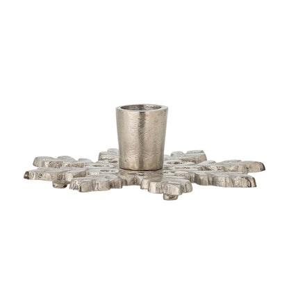Bloomingville Kashi Kerzenhalter, Silber, Metall