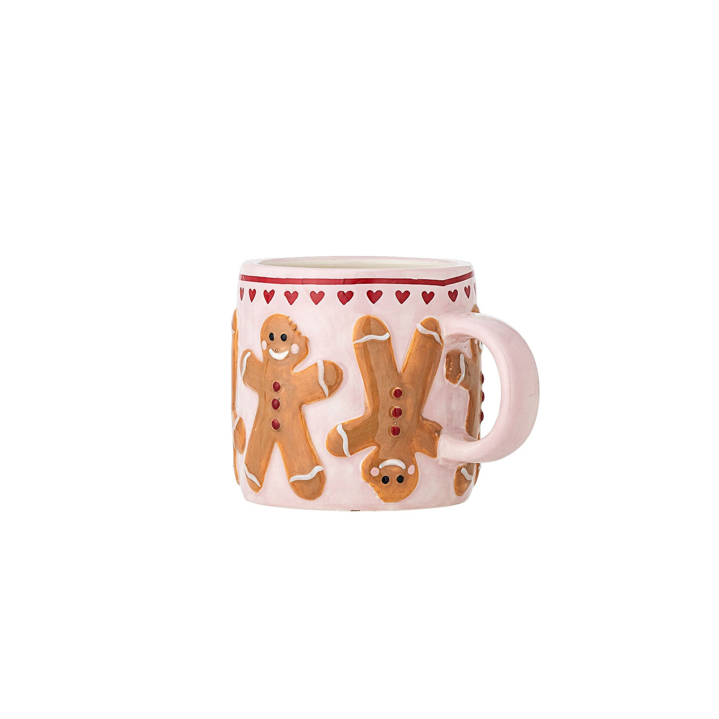 Bloomingville Binna Tasse, Rose, Steingut
