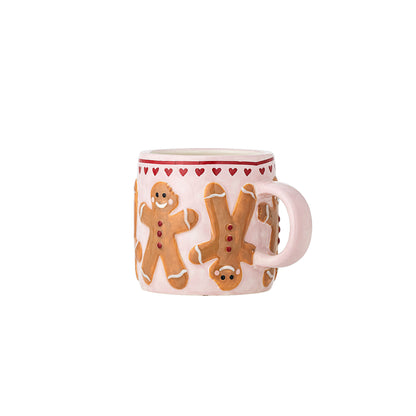 Bloomingville Binna Tasse, Rose, Steingut