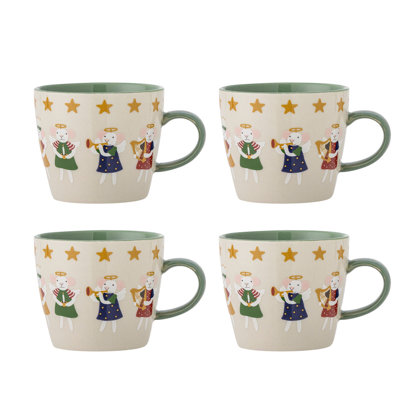 Bloomingville Peo Becher, Natur, Steingut