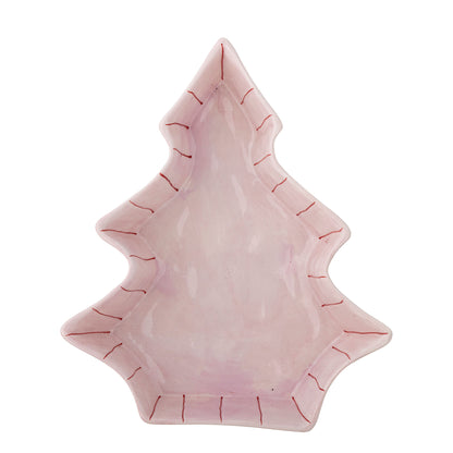 Bloomingville Shirly Servierplatte, Rose, Steingut