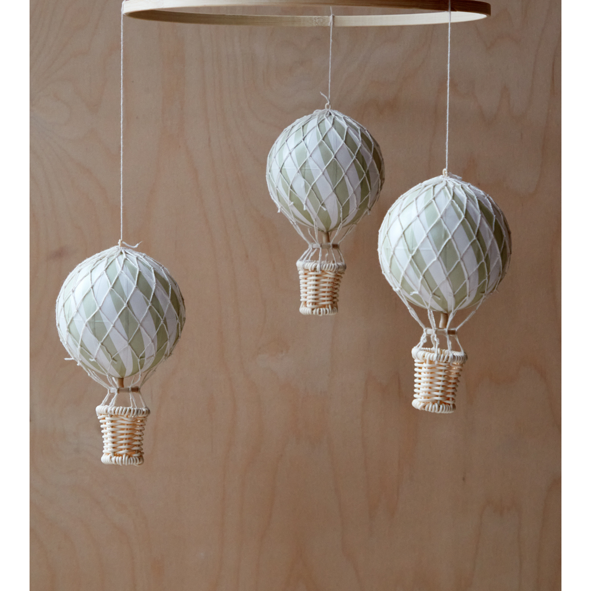 Luftballon-Mobile - Grün