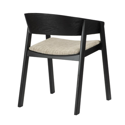 EDO Holzsessel (2er Set) schwarz