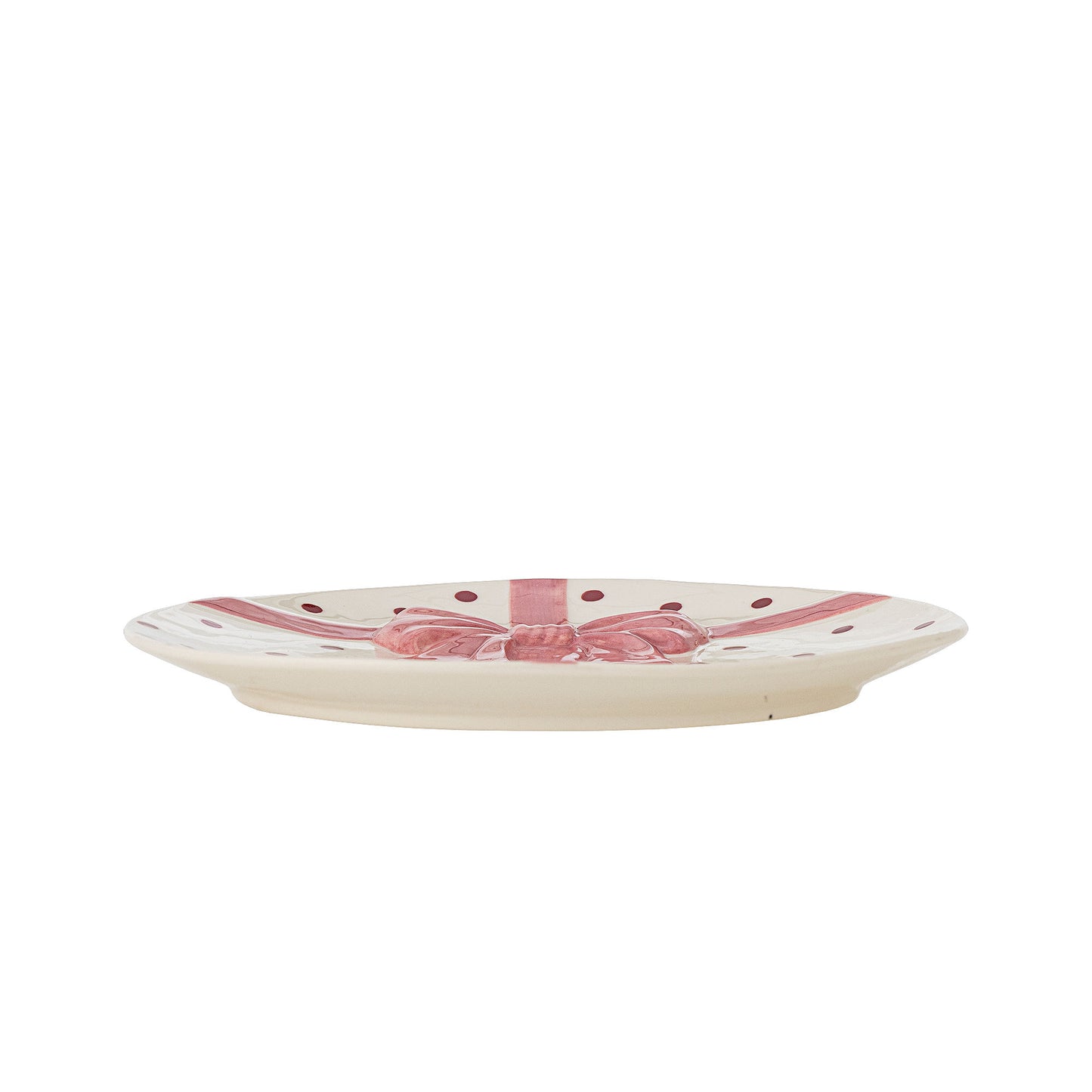 Bloomingville Bowie Teller, Rose, Steingut
