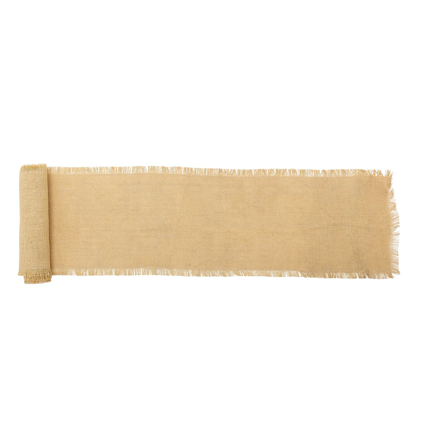 Bloomingville Janavi Tischläufer, Gelb, Jute