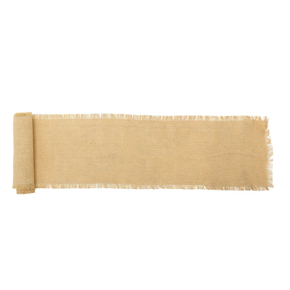 Bloomingville Janavi Tischläufer, Gelb, Jute