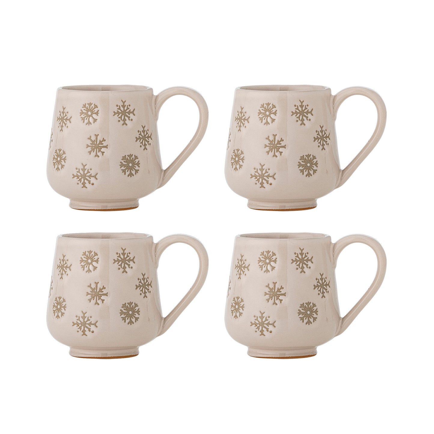 Bloomingville Snowie Becher, Natur, Steingut