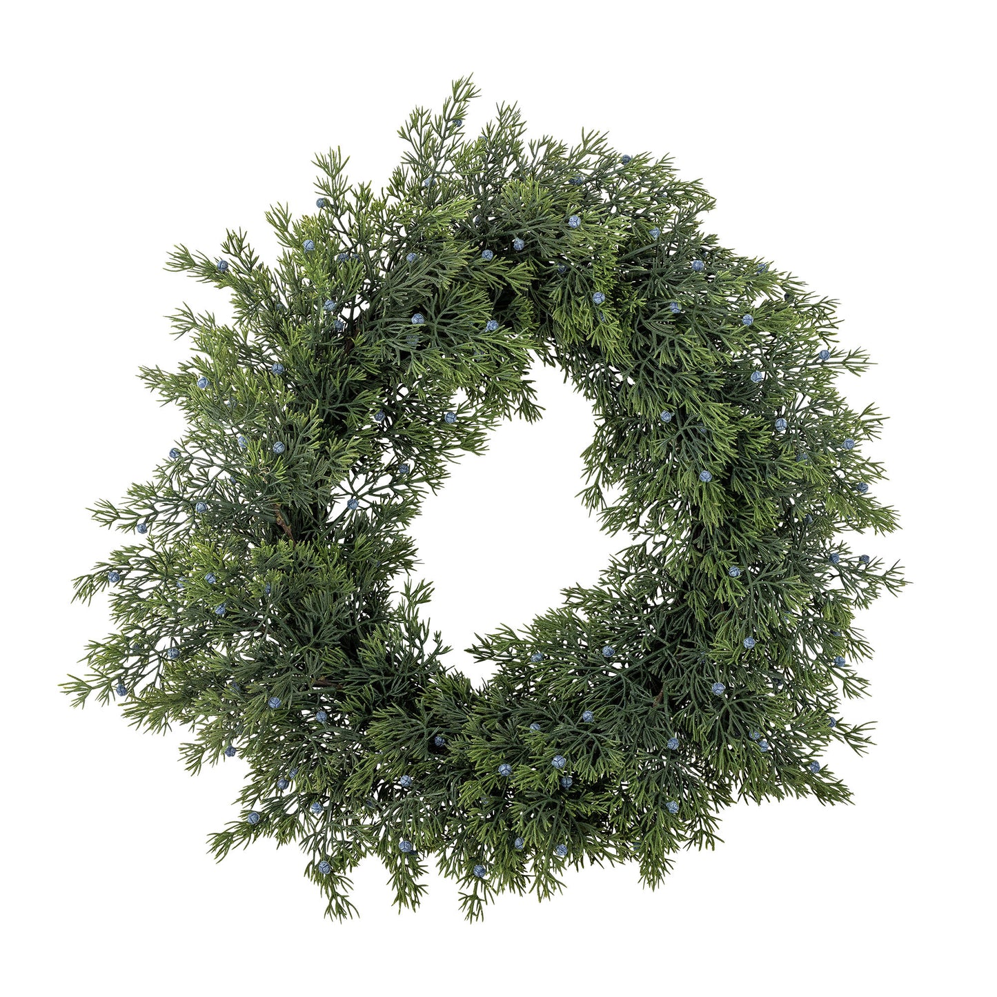 Bloomingville Juniper Kranz, Grün, Künstliche Blumen