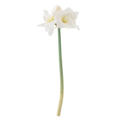 Bloomingville Amaryllis Stiel, Weiß, Künstliche Blumen