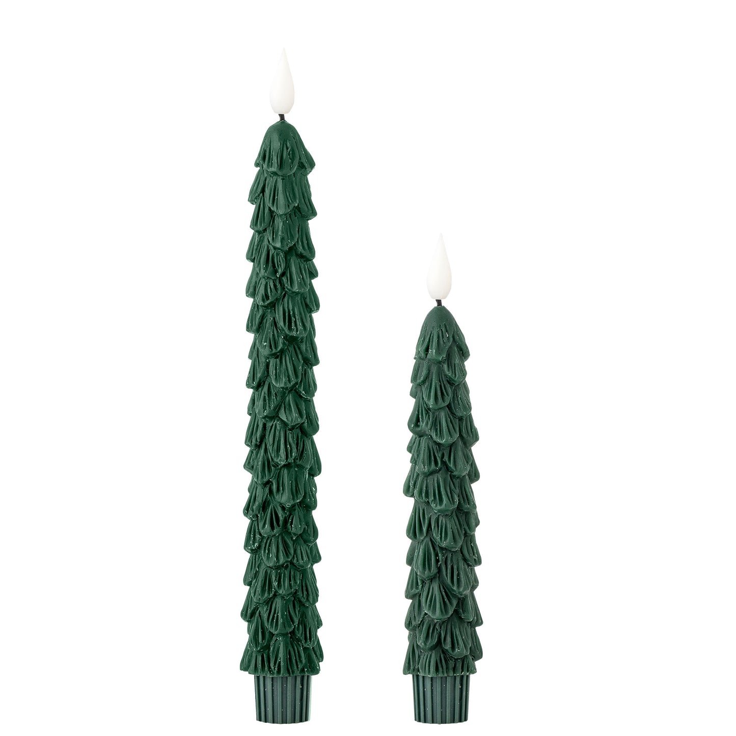Bloomingville Ponza LED Candle, Grün, Paraffine