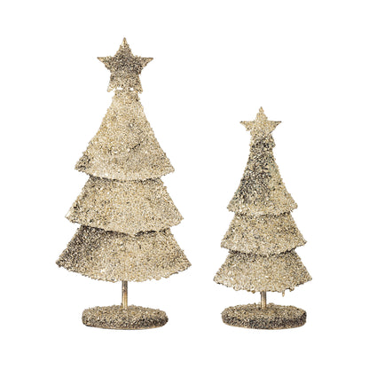 Bloomingville Radha Deko-Baum, Gold, Metall
