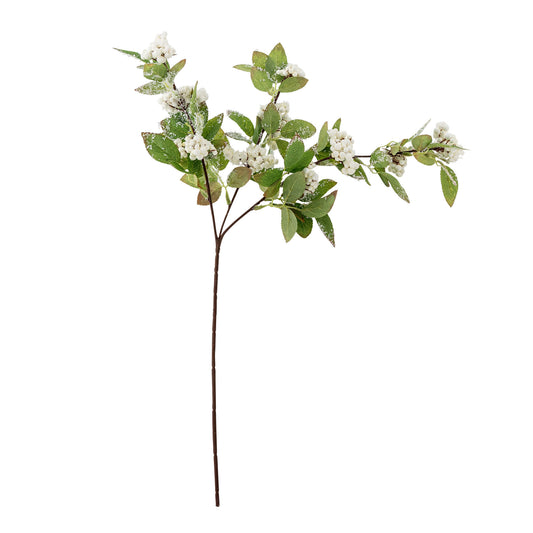 Bloomingville Snowberry Stiel, Weiß, Künstliche Blumen