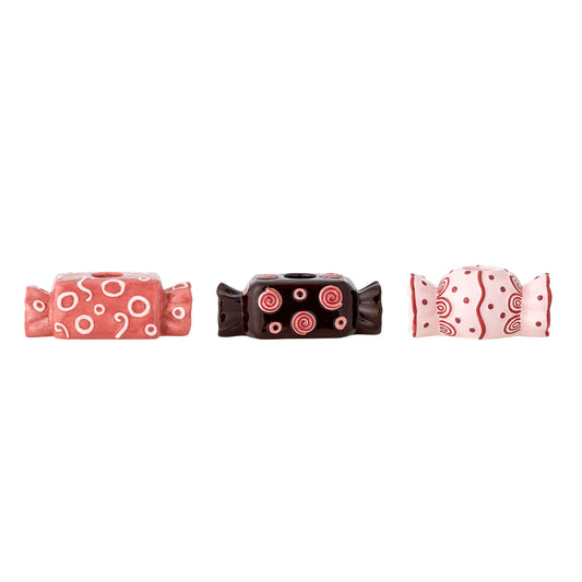 Bloomingville Maiano Kerzenhalter, Rose, Keramik