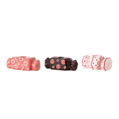 Bloomingville Maiano Kerzenhalter, Rose, Keramik