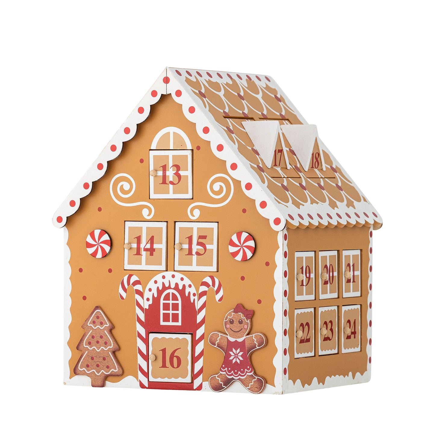 Bloomingville Ginnie Kalender, Braun, MDF