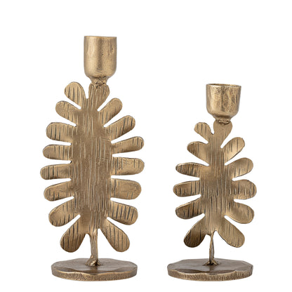 Bloomingville Oaken Kerzenhalter, Gold, Metall