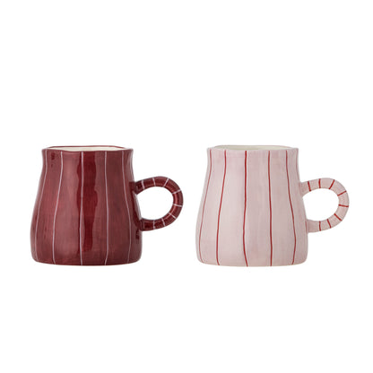 Bloomingville Shirly Becher, Bunt, Steingut