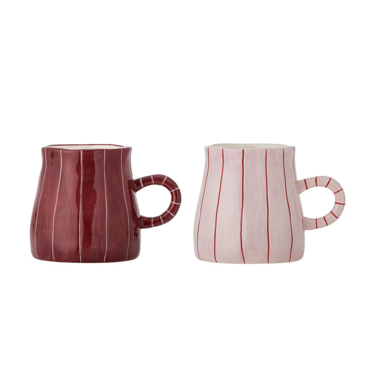 Bloomingville Shirly Becher, Bunt, Steingut