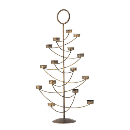 Bloomingville Alani Teelichthalter, Gold, Metall