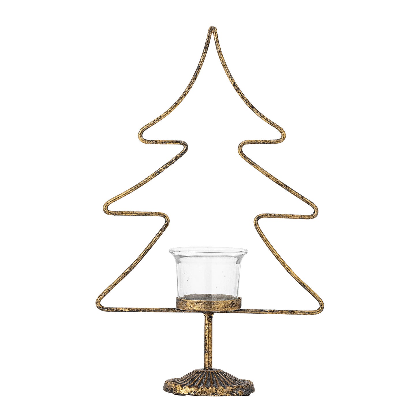 Bloomingville Miki Teelichthalter, Gold, Metall