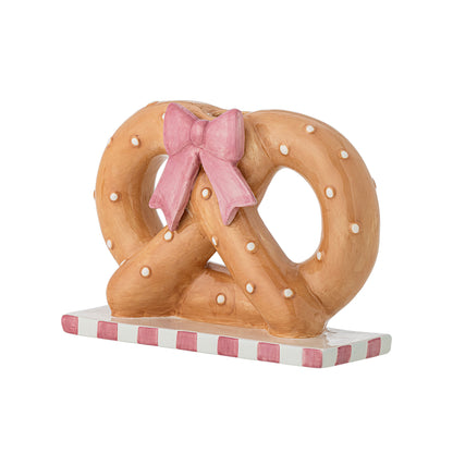 Bloomingville Pretzie Kerzenhalter, Braun, Keramik