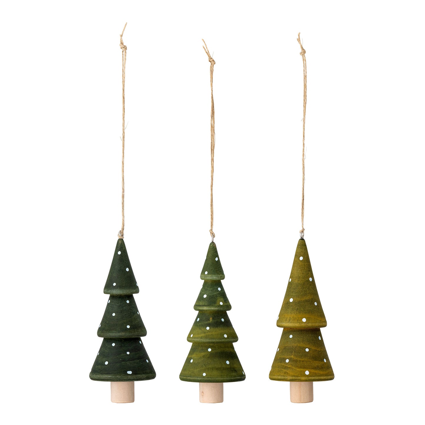 Bloomingville Jayli Ornament, Grün, Schima