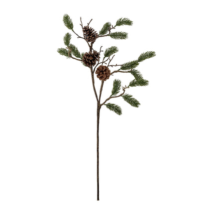 Bloomingville Pine Stiel, Grün, Künstliche Blumen