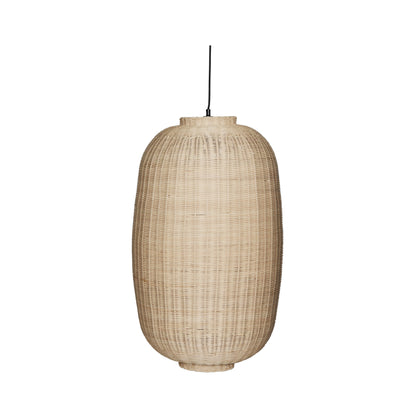Hübsch Chand Hängelampe Oval Naturfarben
