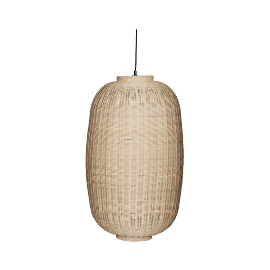 Hübsch Chand Hängelampe Oval Naturfarben