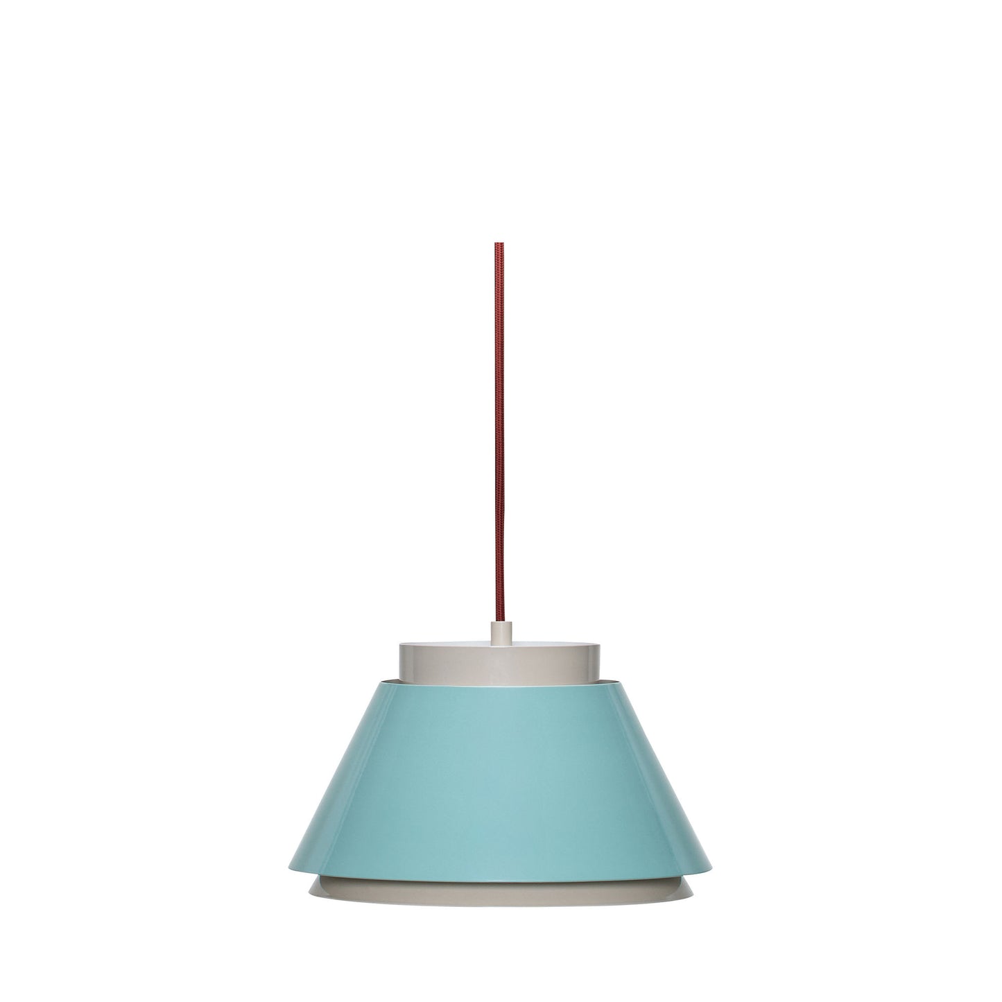 Hübsch Remi Hängelampe Blau/Beige