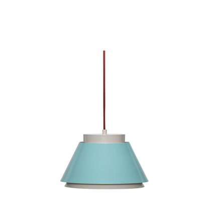 Hübsch Remi Hängelampe Blau/Beige