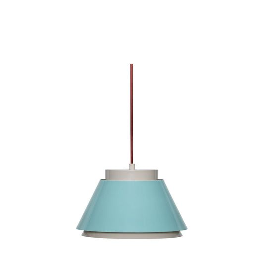 Hübsch Remi Hängelampe Blau/Beige