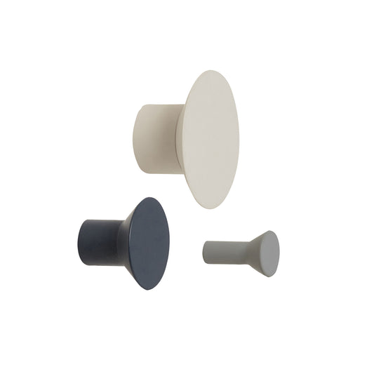 Hübsch Spot Haken  Multifarben (3er Set)