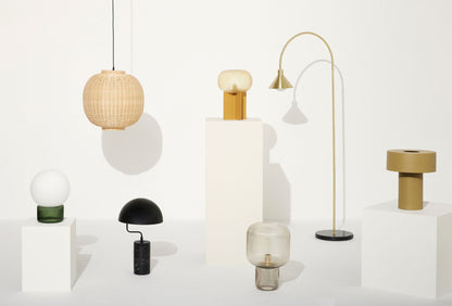 Hübsch Sphere Tischlampe Grün