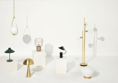 Hübsch Shape Tischlampe Grün