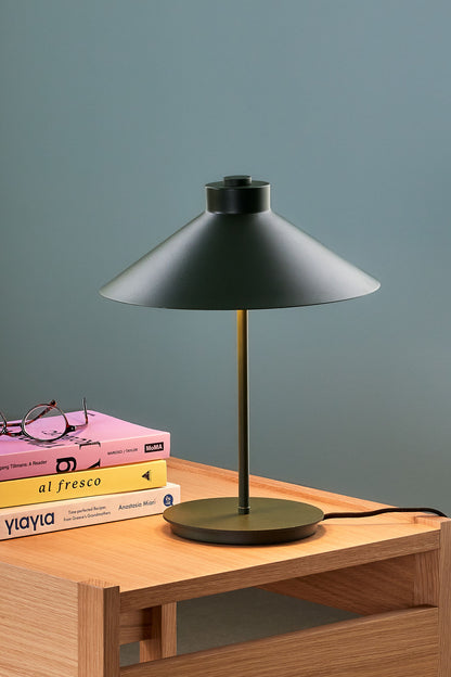 Hübsch Shape Tischlampe Grün