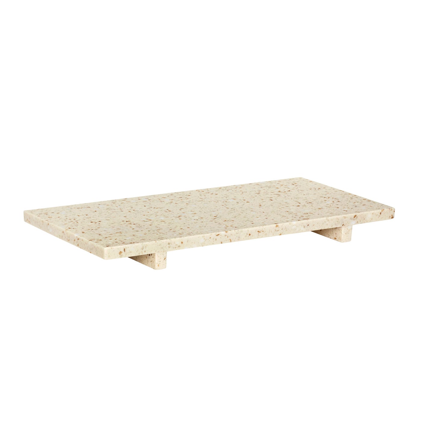 Hübsch Stone Tablett Terrazzo