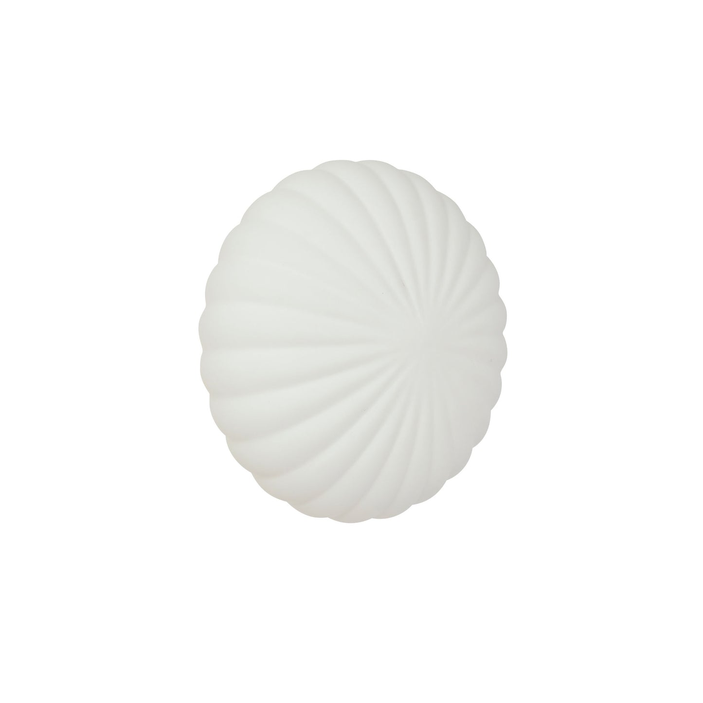 Hübsch Kumu Lampe Ø25 Weiß