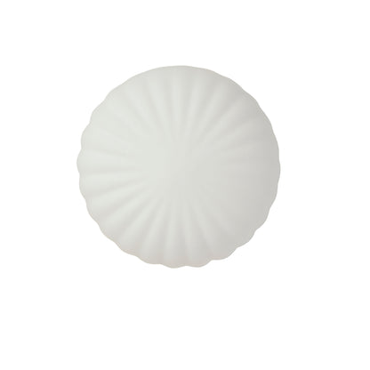 Hübsch Kumu Lampe Ø18 Weiß