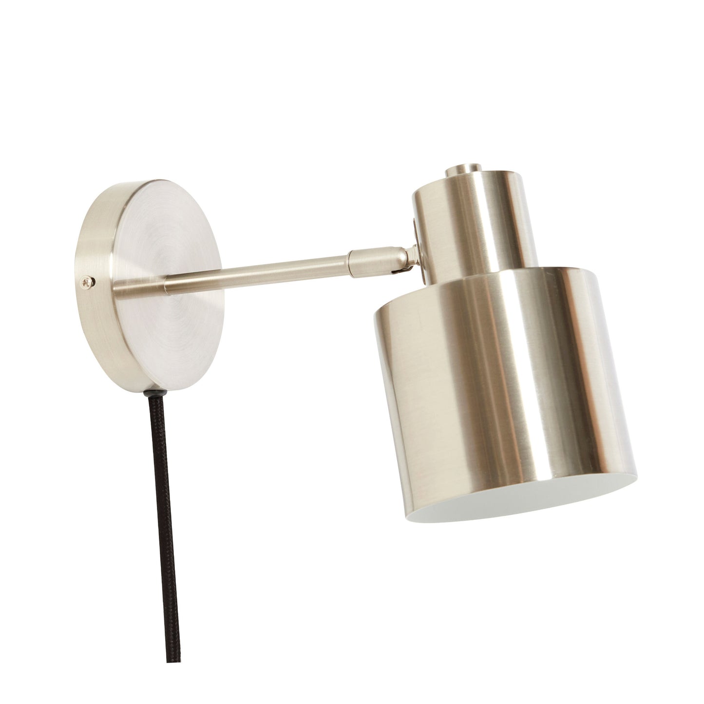 Hübsch Fuse Wandleuchte Nickel