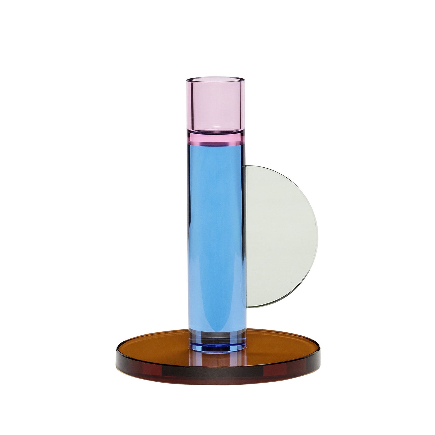 Hübsch Astro Kerzenhalter Blau