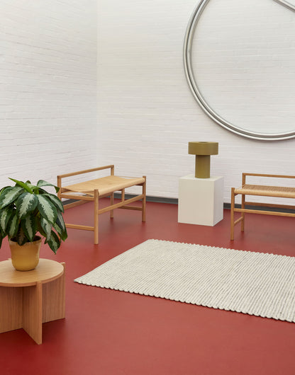 Hübsch Aki Tischlampe Khaki