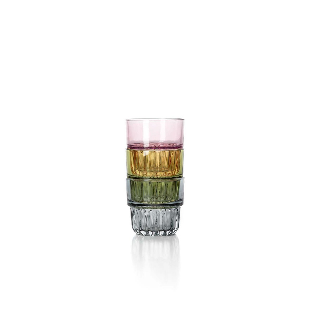 Der facettierte Becher – Rouge