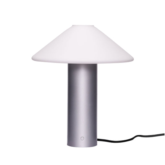 Hübsch Orbit Tischlampe Metallic silver