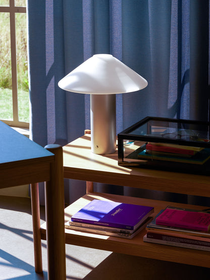 Hübsch Orbit Tischlampe Metallic silver
