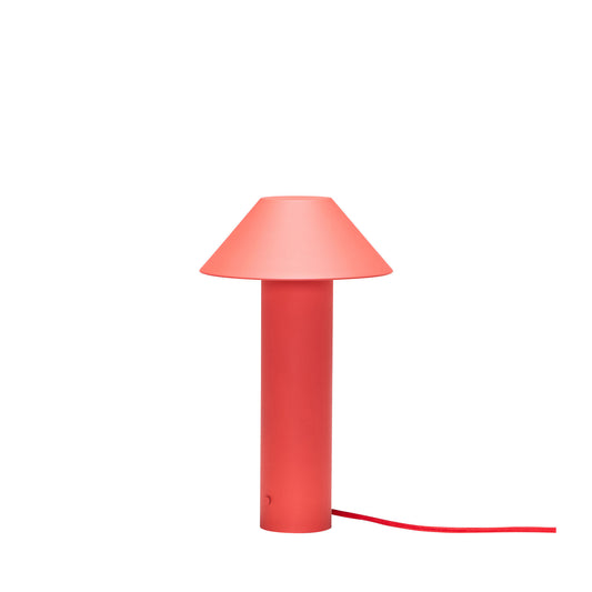 Hübsch Tower Tischlampe Rot