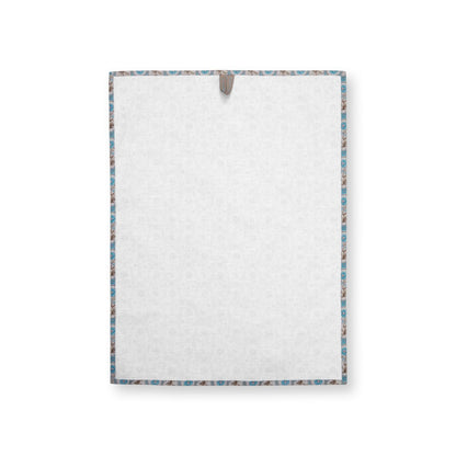 Pip Studio Geschirrtücher 2x Blooming Tales Bustani-Pashmina Khaki-Blue 50x70cm
