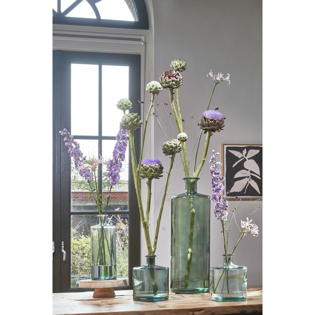 Dekorative Flasche Guan Grey
