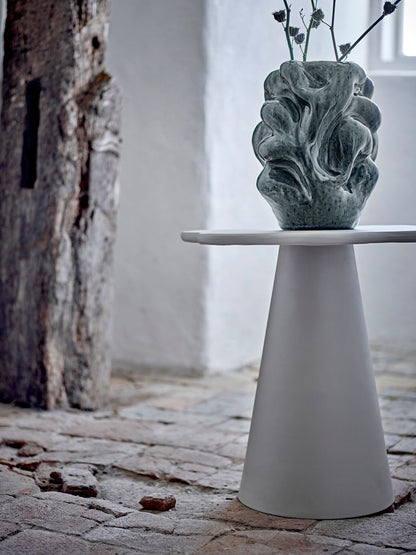 Bloomingville Vuelle Vase, Grau, Steingut