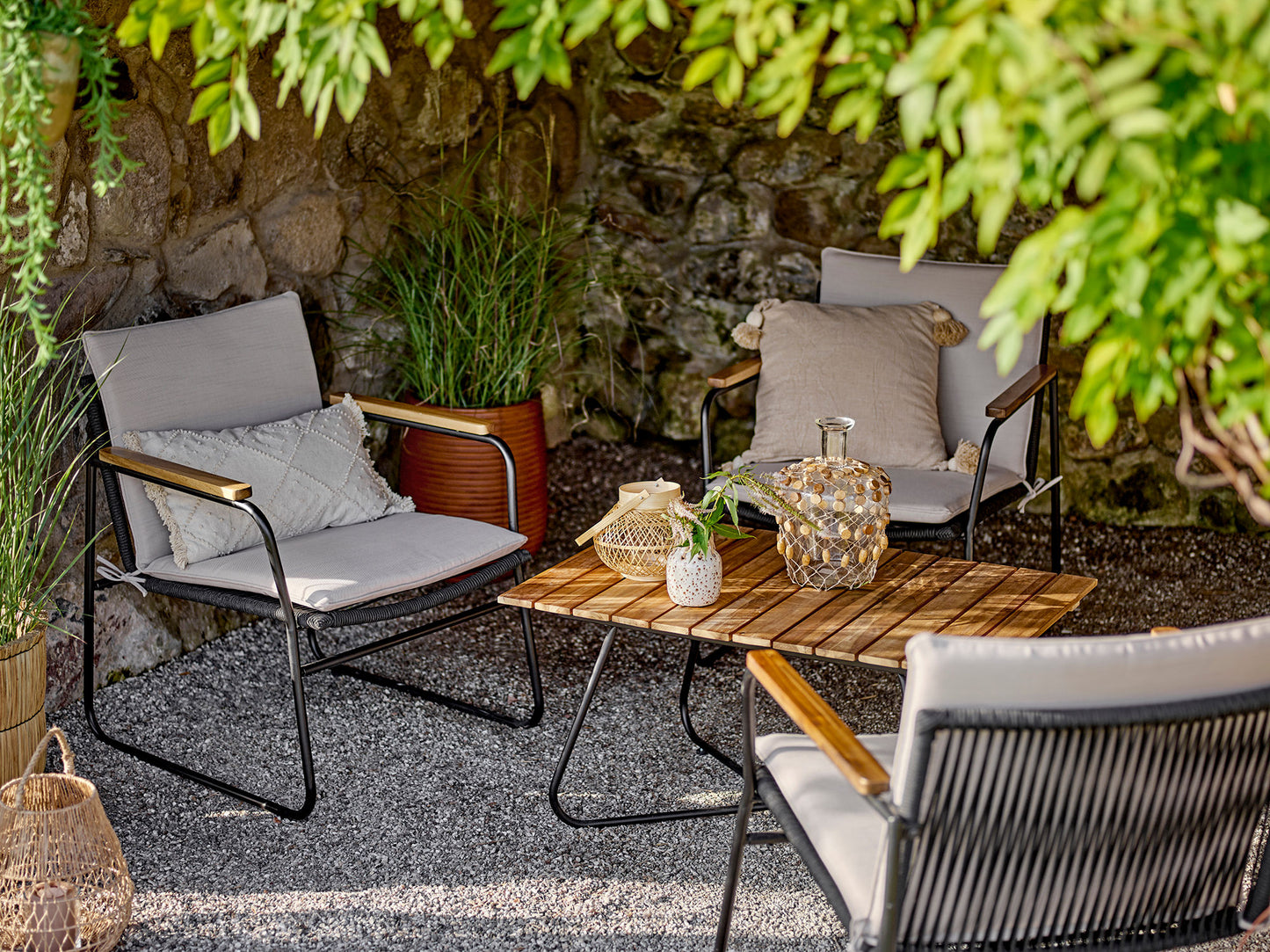 Bloomingville Hampton Couchtisch, Braun, Akazie